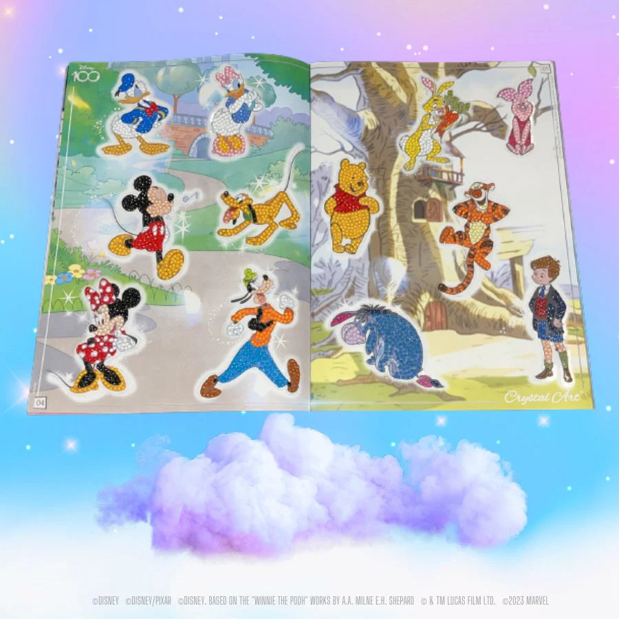 Disney 100 Crystal Art Sticker Album - Starter Pack