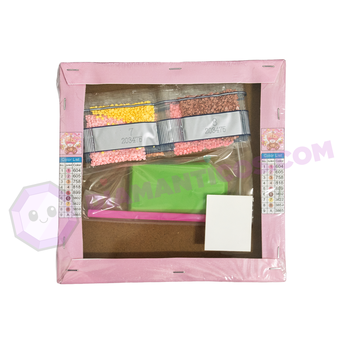 Cuadrito Osita 20x20cm Kids