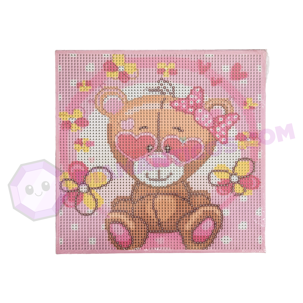 Cuadrito Osita 20x20cm Kids