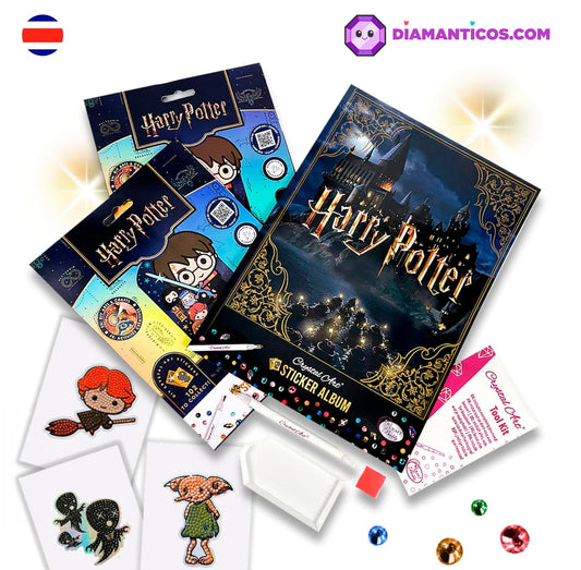 Harry Potter Crystal Art Sticker Album - Starter Pack