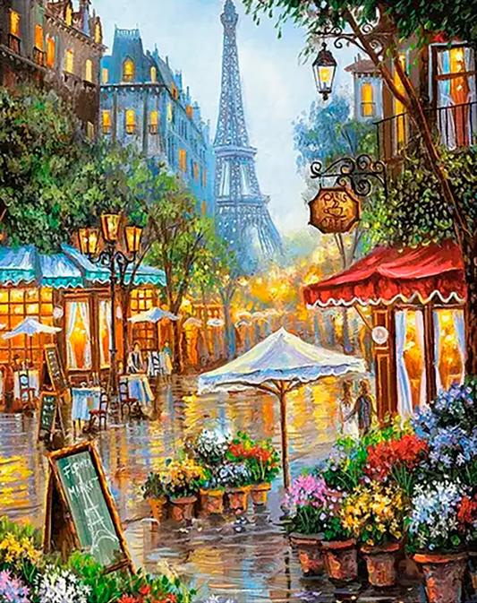 Pintura Paris Torre