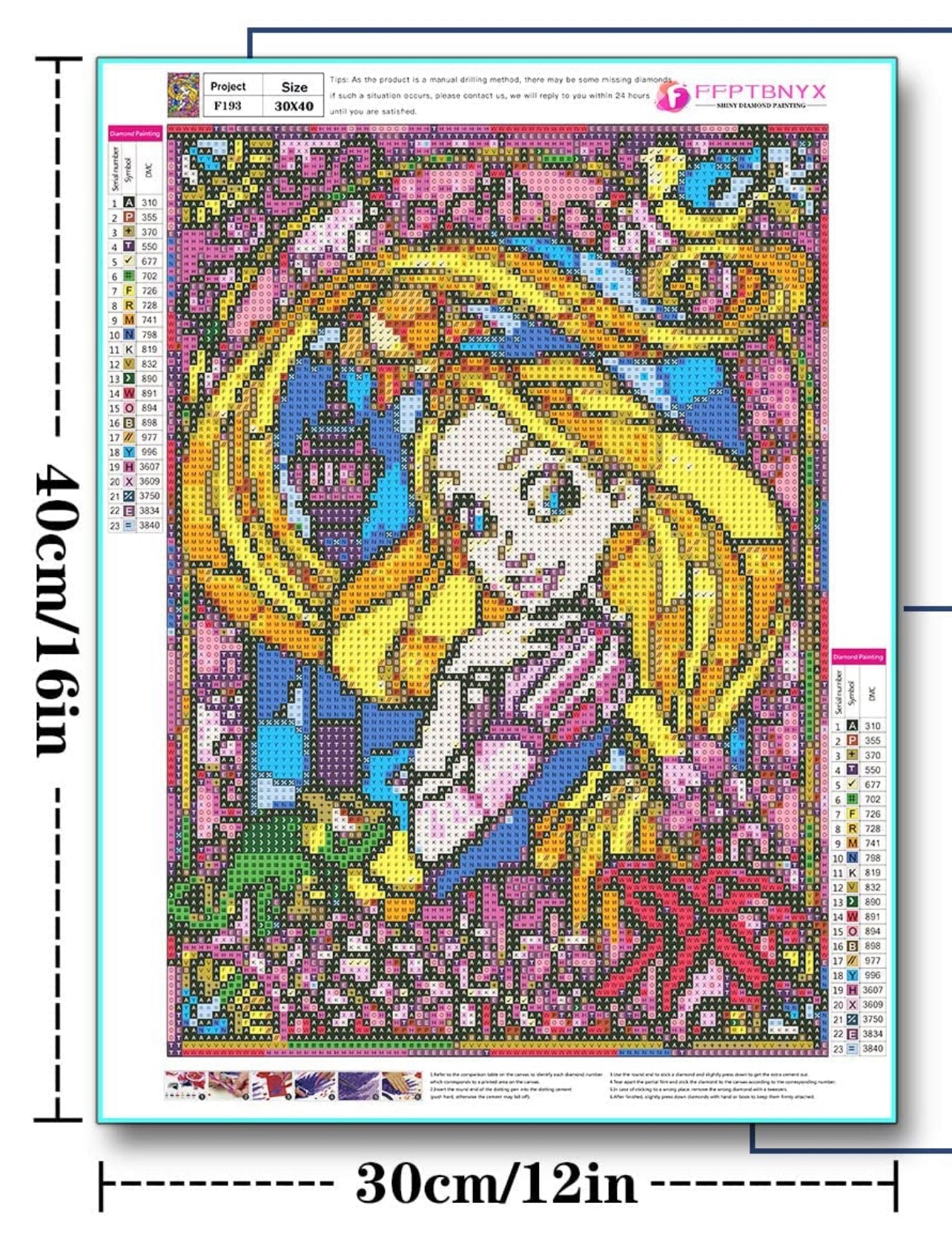 Rapunzel Mosaico